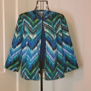 CHICO'S Blue Jacket size 1 (M)